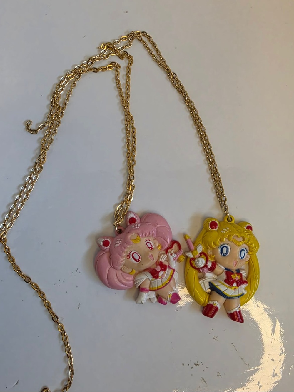 Vintage 90s Sailor Moon Necklaces